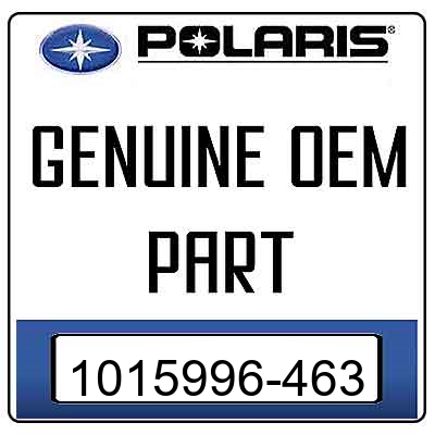An Image of the Genuine Polaris Logo  reading 'GENUINE OEM PART' 1015996-463