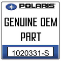 An Image of the Genuine Polaris Logo  reading 'GENUINE OEM PART' 1020331-S