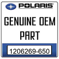 An Image of the Genuine Polaris Logo  reading 'GENUINE OEM PART' 1206269-650