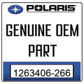 An Image of the Genuine Polaris Logo  reading 'GENUINE OEM PART' 1263406-266
