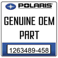 An Image of the Genuine Polaris Logo  reading 'GENUINE OEM PART' 1263489-458
