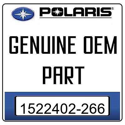 An Image of the Genuine Polaris Logo  reading 'GENUINE OEM PART' 1522402-266