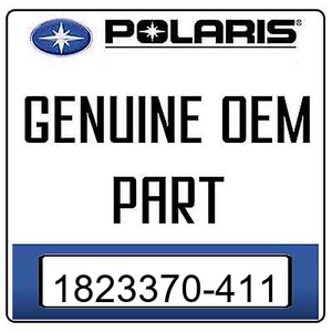 An Image of the Genuine Polaris Logo  reading 'GENUINE OEM PART' 1823370-411
