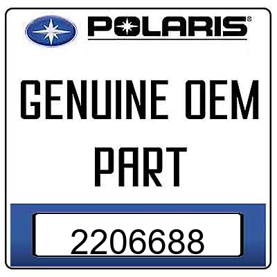 An Image of the Genuine Polaris Logo reading 'GENUINE OEM PART' 2206688