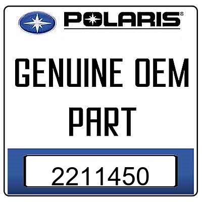 An Image of the Genuine Polaris Logo reading 'GENUINE OEM PART' 2211450