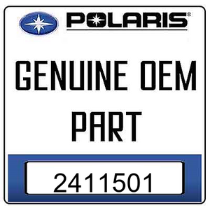 An Image of the Genuine Polaris Logo  reading 'GENUINE OEM PART' 2411501
