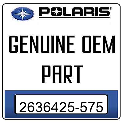 An Image of the Genuine Polaris Logo reading 'GENUINE OEM PART' 2636425-575