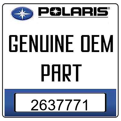 An Image of the Genuine Polaris Logo reading 'GENUINE OEM PART' 2637771
