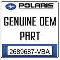 An Image of the Genuine Polaris Logo  reading 'GENUINE OEM PART' 2689687-VBA