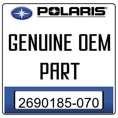 An Image of the Genuine Polaris Logo reading 'GENUINE OEM PART' 2690185-070