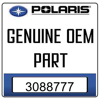 An Image of the Genuine Polaris Logo reading 'GENUINE OEM PART' 3088777