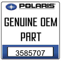 An Image of the Genuine Polaris Logo  reading 'GENUINE OEM PART' 3585707