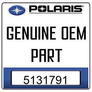 An Image of the Genuine Polaris Logo  reading 'GENUINE OEM PART' 5131791