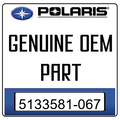 An Image of the Genuine Polaris Logo  reading 'GENUINE OEM PART' 5133581-067