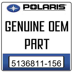An Image of the Genuine Polaris Logo  reading 'GENUINE OEM PART' 5136811-156