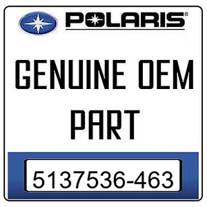 An Image of the Genuine Polaris Logo  reading 'GENUINE OEM PART' 5137536-463