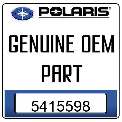 An Image of the Genuine Polaris Logo  reading 'GENUINE OEM PART' 5415598