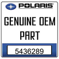 An Image of the Genuine Polaris Logo  reading 'GENUINE OEM PART' 5436289