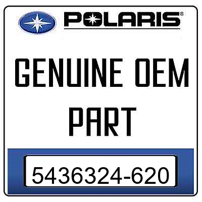 An Image of the Genuine Polaris Logo  reading 'GENUINE OEM PART' 5436324-620