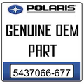 An Image of the Genuine Polaris Logo  reading 'GENUINE OEM PART' 5437066-677