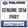 An Image of the Genuine Polaris Logo  reading 'GENUINE OEM PART' 5437588-637