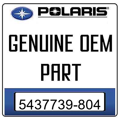 An Image of the Genuine Polaris Logo reading 'GENUINE OEM PART' 5437739-804