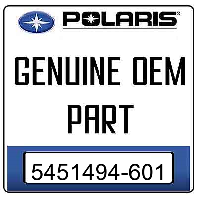 An Image of the Genuine Polaris Logo  reading 'GENUINE OEM PART' 5451494-601