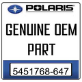 An Image of the Genuine Polaris Logo reading 'GENUINE OEM PART' 5451768-647