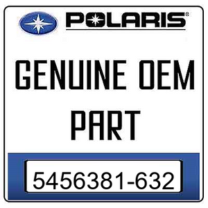 An Image of the Genuine Polaris Logo  reading 'GENUINE OEM PART' 5456381-632