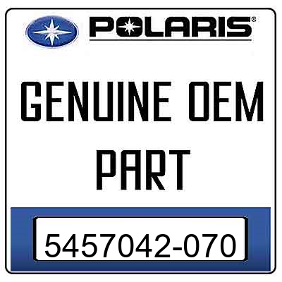 An Image of the Genuine Polaris Logo reading 'GENUINE OEM PART' 5457042-070