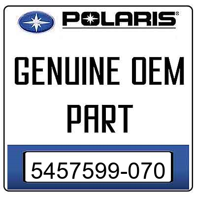 An Image of the Genuine Polaris Logo reading 'GENUINE OEM PART' 5457599-070
