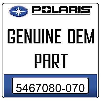 An Image of the Genuine Polaris Logo reading 'GENUINE OEM PART' 5467080-070
