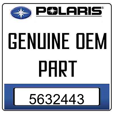 An Image of the Genuine Polaris Logo  reading 'GENUINE OEM PART' 5632443