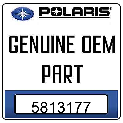 An Image of the Genuine Polaris Logo reading 'GENUINE OEM PART' 5813177