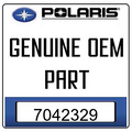 An Image of the Genuine Polaris Logo  reading 'GENUINE OEM PART' 7042329