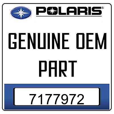 An Image of the Genuine Polaris Logo  reading 'GENUINE OEM PART' 7177972