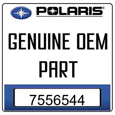 An Image of the Genuine Polaris Logo  reading 'GENUINE OEM PART' 7556544
