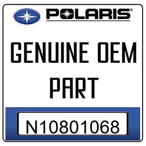 An Image of the Genuine Polaris Logo  reading 'GENUINE OEM PART' N10801068