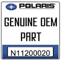 An Image of the Genuine Polaris Logo  reading 'GENUINE OEM PART' N11200020