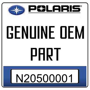 An Image of the Genuine Polaris Logo  reading 'GENUINE OEM PART' N20500001