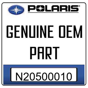 An Image of the Genuine Polaris Logo  reading 'GENUINE OEM PART' N20500010