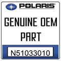 An Image of the Genuine Polaris Logo  reading 'GENUINE OEM PART' N51033010