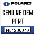 An Image of the Genuine Polaris Logo  reading 'GENUINE OEM PART' N51200070