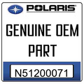 An Image of the Genuine Polaris Logo  reading 'GENUINE OEM PART' N51200071