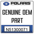 An Image of the Genuine Polaris Logo  reading 'GENUINE OEM PART' N51300071