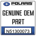 An Image of the Genuine Polaris Logo  reading 'GENUINE OEM PART' N51300073