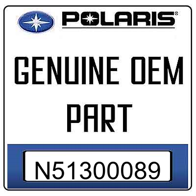 An Image of the Genuine Polaris Logo  reading 'GENUINE OEM PART' N51300089