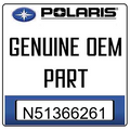 An Image of the Genuine Polaris Logo  reading 'GENUINE OEM PART' N51366261