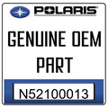 An Image of the Genuine Polaris Logo  reading 'GENUINE OEM PART' N52100013