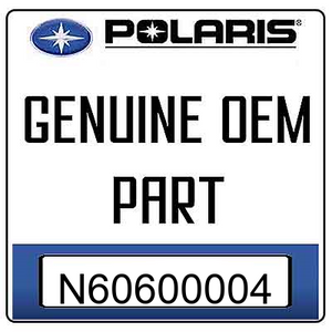 An Image of the Genuine Polaris Logo  reading 'GENUINE OEM PART' N60600004